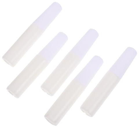 DIYEAH Wasserlöslicher und Schnelltrocknender Funktion mit Starker Haftung Weißer Bastelkleber 6ml Flasche 50 Stück Mehrzweckkleber für Selbstgemacht Bastelarbeiten