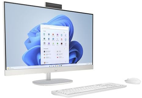 HP Ordinateur All in One Tout-en-Un 27-cr0041nf/27 FHD/R7 7730U/16Go/1To/W11H