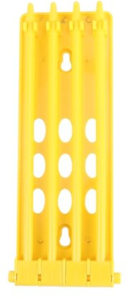 CALLARON Plastic Pigeon Rings Rack Yellow Racing Pigeon Ring Holder Well-organized Not Easy to Deform Design