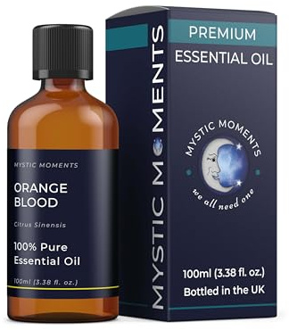 Mystic Moments Olio Essenziale Di Arancio Rosso - 100ml - 100% Puro