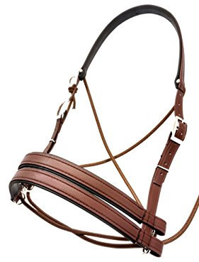 Ultimate Bitless Bridle (Braun, Miniatur