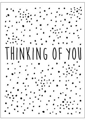 Darice A6 Stanzmappe, Thinking of U-Schablone, transparent