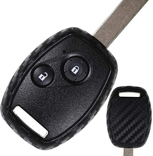 Carbon Soft Case Schutz Hülle Auto Schlüssel für Honda CR-V III Civic Accord VII Jazz II FR-V Pilot HR-V I
