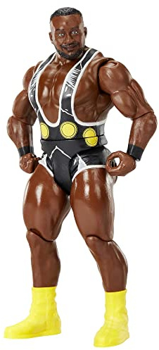 WWE Big E Basic Action Figure, Posable 6-inch Collectible for Ages 6+​​, HDD10