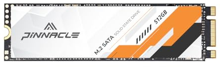 Timetec 512 GB SSD 3D NAND SATA III 6 Gb/s M.2 2280 NGFF läshastighet upp till 550 MB/s SLC cache prestanda Boost intern Solid State-enhet för PC dator bärbar dator och stationär (stift)
