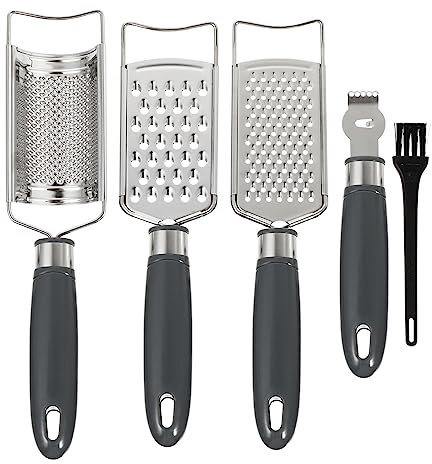Cabilock 1 Juego Cepilladora De Melones Rallador De Cocina De Mano Rallador De Alimentos Picadora De Ajo Rallador De Cítricos Cortadora De Verduras Metalica Jengibre Manual Acero Inoxidable