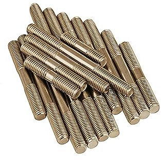TULDYS WALENI 10 Teile/los Titan Doppel End Stehbolzen M6 Und M8 * 60/80/100/120-200MM doppelgewinde Gewinde Dübel Schraube Ti Doppel(M8x40 b(15x20mm))