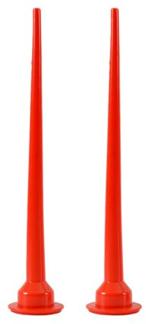 30 cm Silikon-Kegeldüsen, 2 Kunststoff-Kegeldüsen, Dichtungsdüsenaufsatz, Dichtungsdüse, Verlängerungsaufsätze für Wurst-Dichtpistole (B)