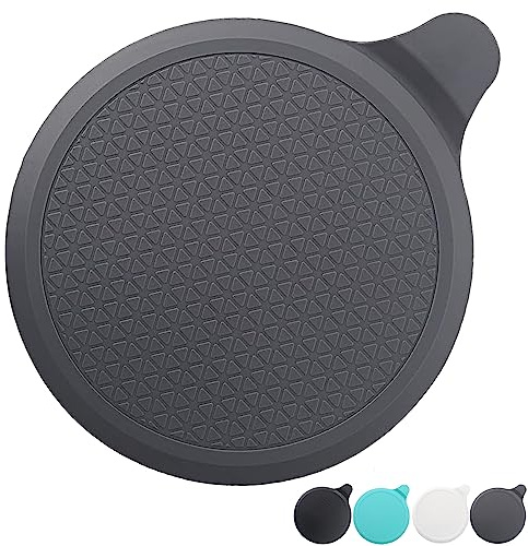 Tomario 6 Extra große Silikon Waschbecken Stopfen, Universal Dusche Drain Tub Plug für Dusche Bad Küchenspüle Waschbecken, Grau