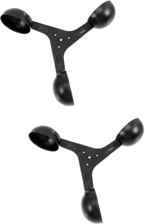 TOVINANNA 2stücke Windgeschwindigkeitsmesser Anemometer Cup Sensor Für Präzise Luftstrommessungen Ersatzteil Für Defekte Windbecher Leicht Und Installieren