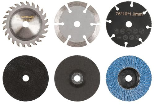 6Pcs 75mm 3 Cutting Disc Angle Grinders Metal Circulars Disc Grinding Wheel Pneumatic Cutting Disc Power Tool Part Suitable