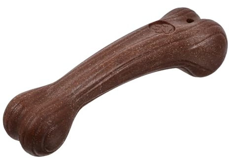 VANZACK 210g Unzerstörbares Hundespielzeug in Geweihform Aus Robusten Holzfasern Für Mittelgroße Bis Große Hunde Und Welpen Mit Starkem Kaudrang Fördert Zahngesundheit Und Bietet Geistige