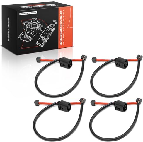 Frankberg 4x Indicadores de desgaste 2 Polos Compatible con T.o.u.a.r.e.g 7L6 7L7 7LA Q7 4LB C.a.y.e.n.n.e 9PA Q7 Van 4LB Replace# 95561236502