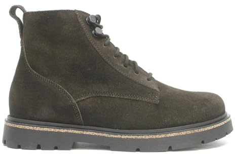 Birkenstock Damen Highwood Lace Mid Suede Leather Mocca Stiefel 39 EU