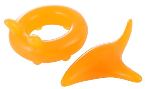 NOLITOY 2 Piezas Círculo de Masaje de Resina Herramienta de Masaje Hogar Masajeador Corporal para Relajación Muscular de Espalda y Cuello