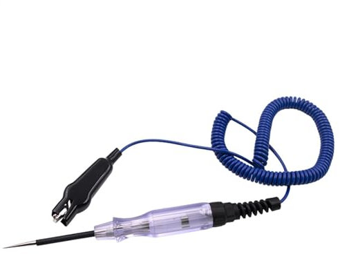 Testlicht Voltmeter, Test Light Automotive - Hochleistungs-Test-Lichtspannung 6-24V Circuit Tester,Doppelfarbe Electric Werkzeugsonde Sicherungsstift zum Testen und Überprüfen