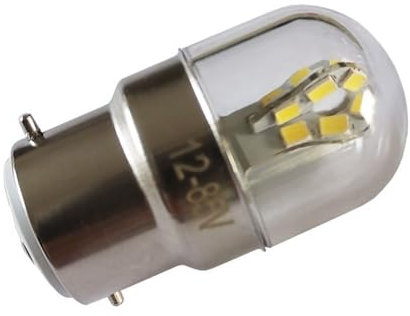 Fengyan Home Bulbs, Confezione da 50 lampadine a Petalo a baionetta B22, a LED, for lampadari in Cristallo, AC85-265V, 2 W Lampada Domestica(3000K Warm White)