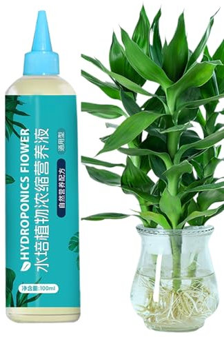 Food Hydroponic Plant Food-110 ml de fertilizante líquido de uso múltiple, fórmula de liberación lenta | Fertilizante de plantas profesionales ideales para frutas, flores, plantas de interior, propaga