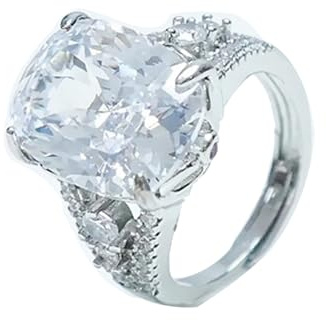 AIPWEYT Store Anello Argento 925 Donna, Regolabile Zirconia Cubica Anello Fidanzamento, Moissanite Anello, Anello di Fidanzamento, Anello di Amicizia, Regalo per Ragazza Madre