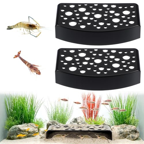 2 Stück Garnelen Versteck Aquarium, Garnelen Aufzucht Höhle Deko Aquarium Deko Höhle für Kleine Fische Zum Verstecken Spielen Ausruhen