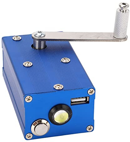 Asixxsix Centrale électrique Portable, Petit Générateur triphasé à Courant Continu sans Balais en Alliage D'aluminium, Chargeur USB d'urgence, Générateur de Stockage D'énergie