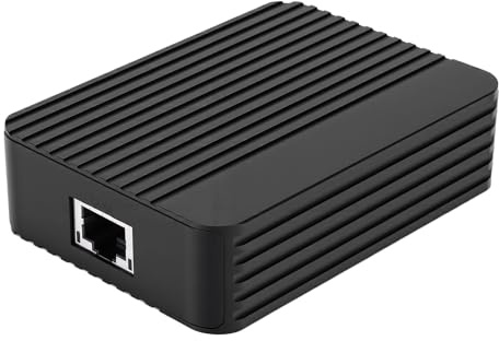 Zunate Adaptador Ethernet de 10 GB, Tarjeta de Red USB4 de Alta Velocidad a 10 Gbps RJ45 con Compatibilidad Thunderbolt 3 4 para Enrutador Linux OS X NAS LAN