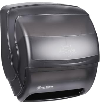 Integra Lever Roll Towel Dispenser, 11 1/2 x 11 3/20 x 13 1/2, Black, Sold as 1 Each