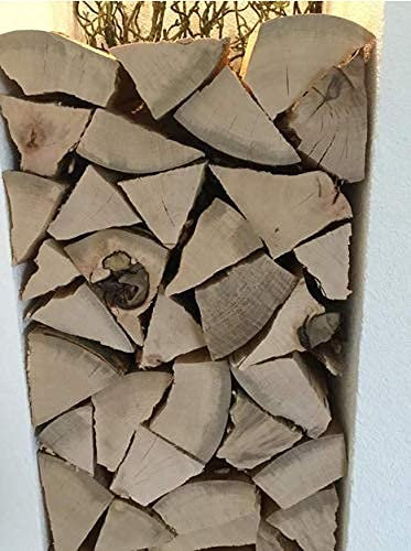 Faggio decorativo di alta qualità, naturale, senza parassiti e pulito, camino decorativo in legno senza corteccia, 10 kg, veri pezzi di legno, decorazione rustica naturale