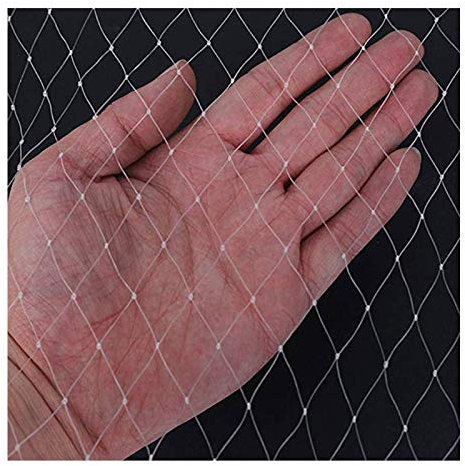 APOE Anti Bird Netting for Balcony, Nylon Mesh Netting for Plant Protection Pond Safety Fruit Cage Veg Net, 3m × 5m