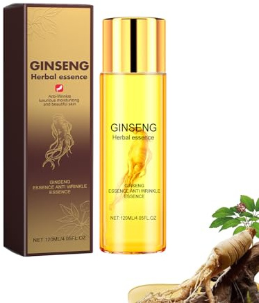 Juelreou Ginseng, Ginseng Extrakt flüssiger, rotes Ginseng-Extrakt Anti-Falten-Originalserum, Ginseng Polypeptid-Anti-Aging-Serum zum Anziehen von Sagging Haut Reduzieren (1pcs)