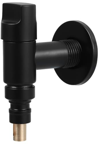 Housoutil Absperrventil Für Waschmaschine Wasser Absperrhahn Für Spülbecken Eckventil Mit Vierteldrehung Für Duschinstallationen Für Badewanne Innenhof Und Balkon