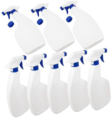 Anneome 8stücke Sprühflaschen Aus Pe-material Leere Handsprühflaschen Mit Fassungsvermögen Für Reinigungslösungen Und Täglichen Gebrauch Ergonomisches Design Für Einfache