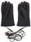 HEMOTON 1 Paar Temperatureinstellungssatz beheizte Handschuhe für Thermal- Arbeiten Fausthandschuh handhaben Warme Motorradhandschuhe Warmer Handschuh Handwärmer Samt Baumwolle Schwarz