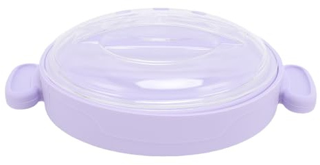 Cryfokt Chauffe-cire électrique en Silicone, Antiadhésif, pour épilation, Pot de Grande capacité de 500mL, Usage Personnel (PURPLE)