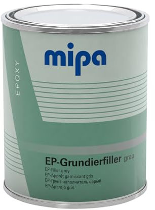 MIPA EP Grundierfiller 1 Liter hellgrau ca. RAL 7032 Autolacke Füller 227510000