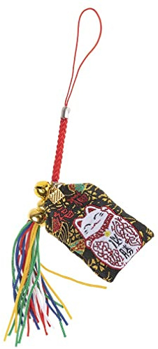 Lachineuse - Japanese Omamori Maneki Neko to Attract Luck, Happiness & Prosperity - Hanging Lucky Charm - Traditional Japanese Amulet - Omamori Japanese Cat - Japan Gift