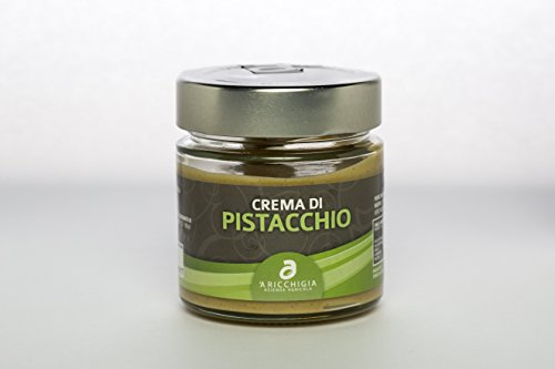 A RICCHIGIA-CREMA de PISTACHO - Tarro 90 gr. - Paquete de 2 PC - Producto Artesanal Italiano