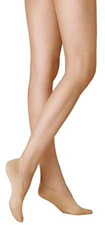 KUNERT Damen Füßlinge Sensual Cotton antirutsch 115 DEN Puder 3550 39-42