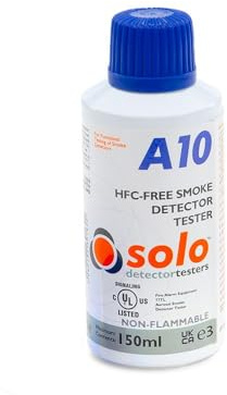 Botella de Humo sintético 150 ml para comprobador de Humos Solo 330/332. Aerosol Humo sintético- Comprobador de detectores de Humo Solo A10