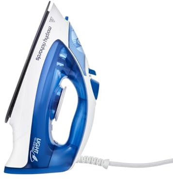 Morphy Richards 300401 LightGlide Light Glide Steam Iron, 2200 W, Blue/White