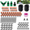 Kit per Irrigazione a Goccia 30 m / 100 piedi regolabile Sistema di Irrigazione da Giardino con Aggiornare Atomizzare o Goccia Automatica per Orto, Paesaggio, Aiuola
