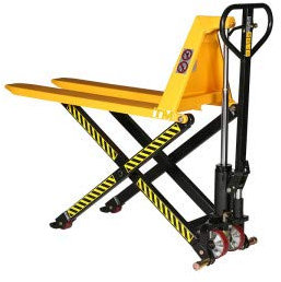 Transpalette manuel haute levée 1000kg Fourches 1140mm | Transpalette à ciseaux