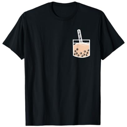 Süße Boba-Tasche, Bubble Milk Tee, asiatischer Feinschmecker, Boba-Liebhaber T-Shirt