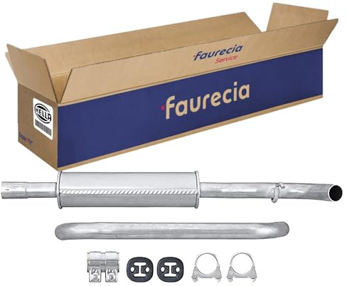 HELLA 8LC 366 026-341 Silenziatore centrale - Easy2Fit® Kit - centro - in due pezzi - Kit con parti annesse