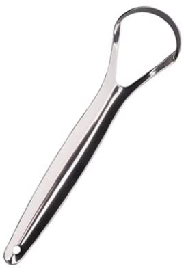 Tongue Scraper Stainless Steel, Tongue Cleaner, Fresh Breath Care Scraper, Great for Oral Care