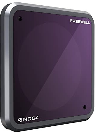 Freewell Neutral Densitet ND64 kamerafilter kompatibelt med DJI Action 2
