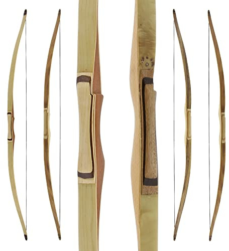 Drake Huntsman, 70 Zoll, 26–60 lbs, Hybridbogen, Verschiedene Designs | Rechtshand, Hybrid aus Langbogen & Recurvebogen
