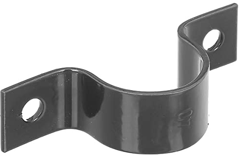 Alberts 655549 Collier | à visser | anthracite métallisé plastifié | pour poteau Ø38 mm