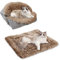 ToKinCen Katzendecke Flauschig und Weich,Katzendecke Für Katzen Katzenbett Haustierbett Plüsch Weich Katze Schlafen Bett Katzensofa Flauschige Katzenbett Katzendecke(braun)