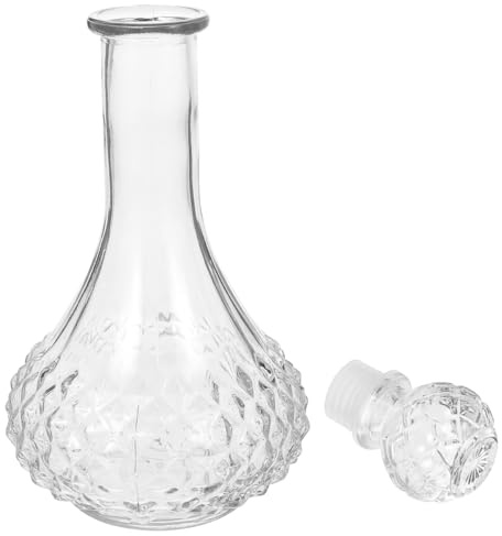 Cabilock Bottiglia Liquori Design Creativo Decanter Per Vino Trasparente Comodo Bicchiere Da Whisky Multifunzionale Vetro